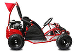 80 cc Buggy gokid automático Offroad Quad Bike Kart, Color: Rojo