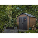 Keter Garden shed Newton 7511 Brown Color - cm.228x350x h. 252