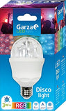 Garza Lighting - Bombilla Disco LED Light con RGB, bombilla para Fiestas, casquillo E27