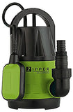 Zipper ZI-CWP400 400W - Bomba de agua (Negro, Verde, 7,5 m, 400 W, 3,95 kg, 10 m, 220 x 160 x 310 mm)