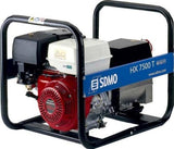 GENERADOR ELECTRICO | SDMO | INTENS HX 7500 T C | CON MOTOR HONDA 230/400 | CON TOMA DE 50 Hz | 1 TOMA 230V 10/16A - DISYUNTOR + 1 TOMA 400V 16A – DISYUNTOR | TRIFASICO