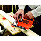 Black+Decker KS801SEK-QS KS801SEK-QS-Sierra de Calar 550W AutoSelect Pendular con maletín