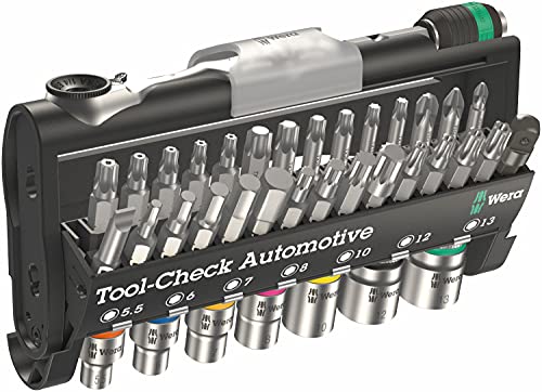 WERA-05200995001-Tool-Check Automotive 1 - Estuche de puntas con