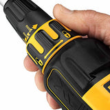 Dewalt DCF620D2-QW DCF620D2-QW-Atornillador Panel Yeso sin escobillas XR 18V con 2 baterías Li-Ion 2,0Ah con maletín TSTAK, 18 W, 18 V