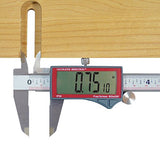 Calculated Industries 7408 AccuMASTER 6-Inch Digital Caliper; Fractional (1/64), Inch, Metric; Largest Display Digits Available, Stainless Steel, IP54 by Calculated Industries