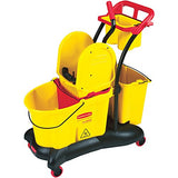 Rubbermaid Commercial WaveBrake - Carrito de limpieza