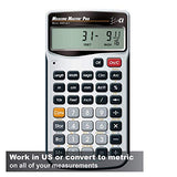 Calculated Industries Measure Master Pro - Calculadora (Bolsillo, 11 dígitos, Batería, Plata)