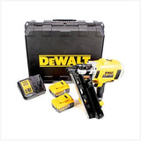 Dewalt DCN692P2-QW Clavadora de estructuras sin escobillas XR 18V 2 velocidades con 2 baterías Li-Ion 5, 46.5 x 16.5 x 38.5 cm