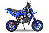 Nitro Motors Dirtbike Crossbike DS67 - Bicicleta de bolsillo de 49 centímetros cúbicos