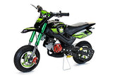 Dirt Bike 49 cc Hobbit deportes bolsillo bicicleta Crossbike niños bicicleta blanco