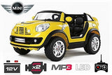 Licencia Coche niños Mini Comberman 2 x 35W 6V MP3 RC Coche eléctrico Vehiculo infantil Teledirigido Electro Auto