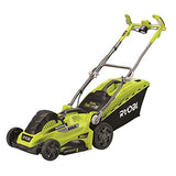 CORTACÉSPED ELÉCTRICO DE 1800 W , ANCHO DE CORTE DE 40 CM | RYOBI | MODELO RLM18E40H | POSICIÓN DE ALTURA AJUSTABLE | CON ADAPTADOR MULCHING