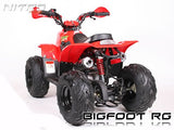 ROSA Midi Quad Bigfoot 124cc 7" Automático+Marcha atrás Vehiculo infantil ATV Bici Bolsillo Coche de niña