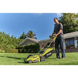 CORTACÉSPED ELÉCTRICO DE 1800 W , ANCHO DE CORTE DE 40 CM | RYOBI | MODELO RLM18E40H | POSICIÓN DE ALTURA AJUSTABLE | CON ADAPTADOR MULCHING